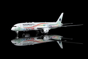 SQ Wings Aeromexico Boeing 787-9 Reg: XA-ADL "Quetzalcóatl Livery" L2273 Scale 1:200