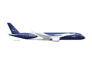 Herpa Lufthansa Airbus A380-800 100 YEARS HE539494 Scale 1:500
