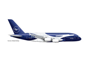 Herpa Lufthansa A380 HE533072-001 1:500