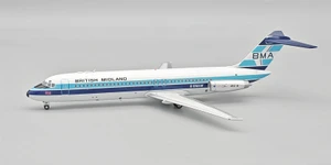 InFlight200 BMA - British Midland Airways McDonnell Douglas DC-9-30 Reg: G-BMAM IF930BD0626 1:200 with stand