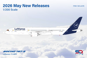 SQ Wings Lufthansa B787-9 Reg: D-ABPF L2278 Scale 1:200