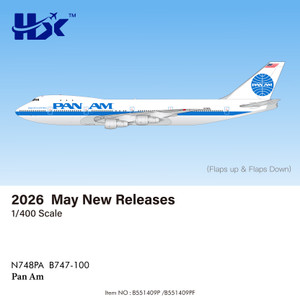 HX Models Pan Am B747-100 