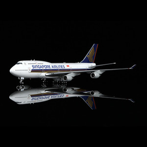 YY Wings Singapore Boeing 747-400 Reg: 9V-SMU YY74416 Scale 1:400