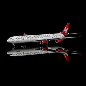 Virgin Atlantic A340-600 Reg: G-VSHY YY34623 Scale 1:400