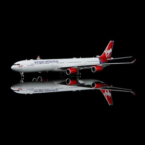 JC Wings Virgin Atlantic Airbus A340-300 Reg: G-VHOL With Antenna