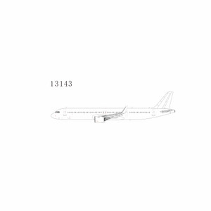 Blank Model Airbus A321neo 13143 1:400