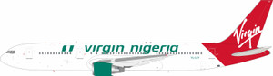InFlight200 Virgin Nigeria Airways Boeing 767-3Y0/ER Reg: YL-LCY IF763VR0726 1:200 with stand
