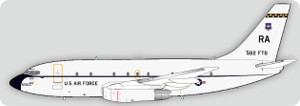 United States Air Force T-43A (737-200) Reg: 73-1153 JX024-2-024 Scale 1:200