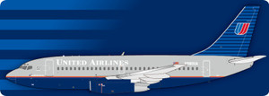 Jet-X United Airlines B737-200 Reg: N980UA JX024-2-021 Scale 1:200