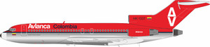 InFlight200 Avianca Boeing 727-100 Reg: HK-1337 POLISHED IF721AV0726P 1:200 with stand