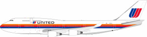 InFlight200 United Airlines Boeing 747-400 Reg: N188UA IF744UA0526 1:200 with stand