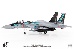 F-15J Eagle, JASDF, 306th Tactical Fighter Squadron, 2022, 52-8951 JCW-144-F15-006 Scale 1:144