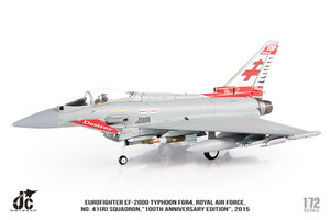 EuroFighter EF-2000, Royal Air Force, No. 41(R) Squadron, 2015, ZK315 JCW-72-2000-010 Scale 1:72