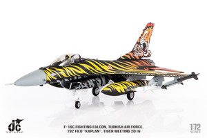 F-16C Fighting Falcon, Turkish Air Force, 192 Filo "Kaplan", Tiger Meeting 2016 192 JCW-72-F16-014 Scale 1:72