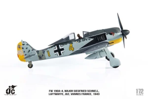 JC Wings FW 190A-4, Luftwaffe, JG 2, France, 1943 4+1 JCW-72-FW190-002 Scale 1:72