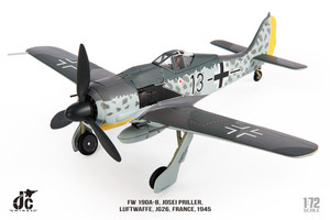 FW 190A-8, Josei Priller, Luftwaffe, JG26, 1946 170346 JCW-72-FW190-003 Scale 1:72