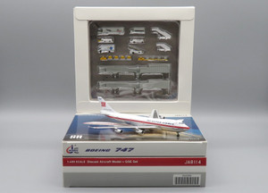 JC Wings Boeing Boeing 747-100 "747 Super Airbus, House, Color, "Polished", With, Antenna, and, GSE, set" Reg: Reg: JA8114 XX40280 1:400