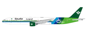 JC Wings Saudi Arabian Airlines Boeing 777-300ER "80 Years" Reg: HZ-AK36 XX40895 1:400 With Antenna