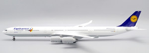 JC Wings Lufthansa Airbus A340-600 "Fanhansa" Reg: D-AIHQ EW2346006 1:200 With Stand