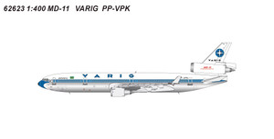 Panda Model Varig McDonnell Douglas MD-11 Reg: PP-VPK 62623 Scale 1:400