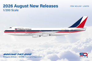 SQ Wings Philippine Airlines Boeing 747-200 Reg: N741PR "Hooray for Hollywood" L2107 1:200