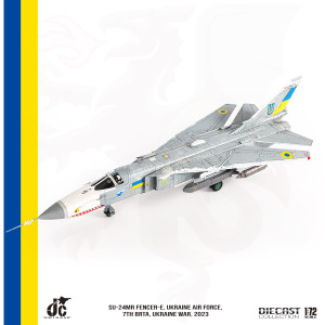 JC Wings SU-24MR Fencer-E Ukraine Air Force, 7th BrTA, Ukraine War, 2023 JCW-72-SU24-003 Scale 1:72