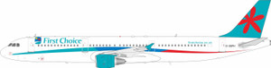 InFlight200 First Choice Airways Airbus A321 Reg: G-OOPH with stand, LIMITED IF321DP0626 1:200 with stand