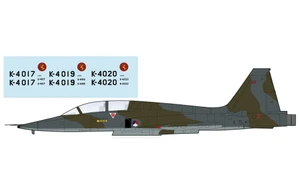Hobby Master NF-5B Freedom Fighter 314 Sqn., Netherlands AF, 1980s (w/decal of 314 sqn. for 4017, 4019, 4020) HA33019 Scale 1:72