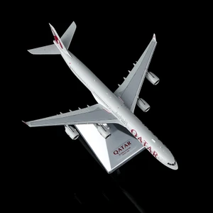 YY Wings Qatar Airbus A340-600 Reg: A7-AGA YY34612 1:400