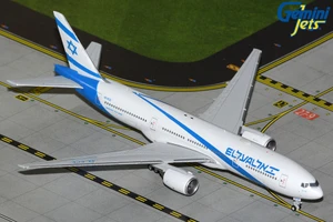 El Al Israel Airlines Boeing 777-200ER Reg: 4X-ECE GJELY2425 Scale 1:400