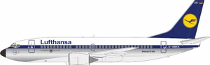 JFox Lufthansa Boeing 737-300 Reg: D-ABXK "Ludwigsburg - with stand" JF-737-3-003L 1:200