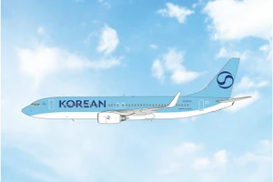 Phoenix Model Korean Air Boeing 737-800 Reg: HL8240 04730 Scale 1:400