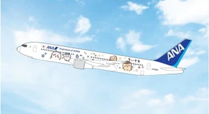Phoenix Model ANA - All Nippon Airways Boeing 767-300ER Reg: JA609A 04733 Scale 1:400 "Chiikawa"