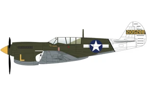 Hobby Master P-40N "Cyclones Flying Circus" Lt. Glen "Gabby" Holder, 8th FG/35th FS, Papua New Guinea, early 1944 HA5514 Scale 1:72