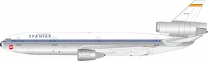 B-Models Spantax McDonnell Douglas DC-10-30 Reg: EC-DEG with stand, POLISHED B-103-BX-0926P 1:200 with stand