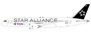 JC Wings Thai Airways International Boeing 787-8 "Star Alliance" Reg: HS-TQO LH4459 1:400 With Antenna