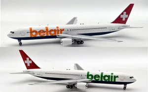 InFlight200 Belair Boeing 767-3Q8/ER HB-ISE IF763471223 Scale 1:200