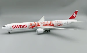 B-Models Swiss International Air Lines Boeing 777-3DE/ER HB-JNA B-773-JNA Scale 1:200