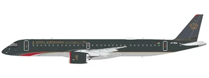 JC Wings Royal Jordanian Embraer E190-E2 "Flap Down" Reg: JY-REA LH2547A 1:200 With Stand