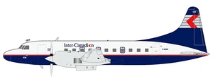 JC Wings Inter Canadian Convair CV580 Reg: C-GQBP XX20547 1:200 With Stand