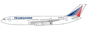 JC Wings Transaero Ilyushin Il-86 Reg: RA-86123 XX40413 1:400 With Antenna