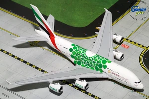 Gemini Jets EMIRATES A380-800 (EXPO 2020, Green) GJUAE1788 1:400
