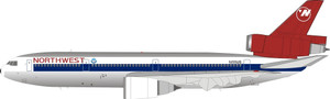 Jfox Northwest Airlines DC-10-40 N155US JF-DC10-4-001 1:200 Jfox Northwest Airlines DC-10-40 N155US JF-DC10-4-001 1:200