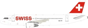 Jfox Swiss International Air Lines Airbus A319-112 HB-IPT JF-A319-002 1:200