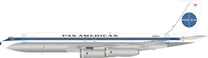 Inflight200 Pan Am Boeing 707-300 N880PA IF703PAA1983 1:200