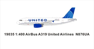 Panda Models United Airlines A319 N876UA 19035 1:400