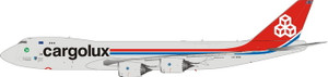 Phoenix Model CARGOLUX B747-8F (LEAN & GREEN, Spirit of Schengen) LV-VCN PH4CLX2017 1:400