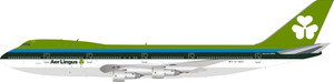 Inflight200 Aer Lingus Boeing 747-100 EI-BED IF741EI0820 1:200