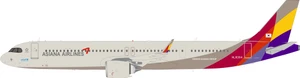 Asiana Airlines Airbus A321-251NX HL8364 IF321OZ0920 1:200
