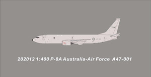 Panda Models Royal Australian Air Force P8-A A47-001 202012 1:400 Panda Models Royal Australian Air Force P8-A A47-001 202012 1:400